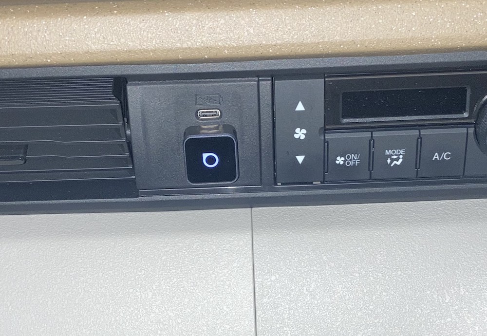 USB-Aに装着