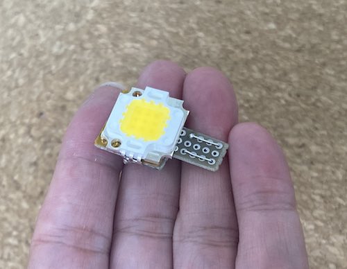 3x3の10W-LED